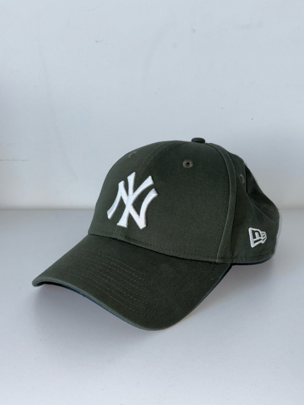New Era 9FORTY Olive Green and Black Baseball Cap